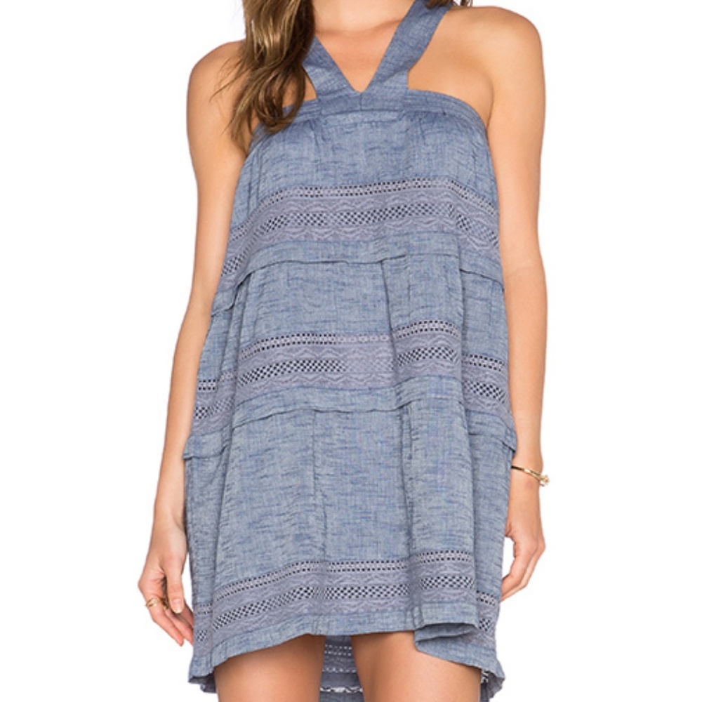 d.Ra Shanna Dress in Indigo Chambray